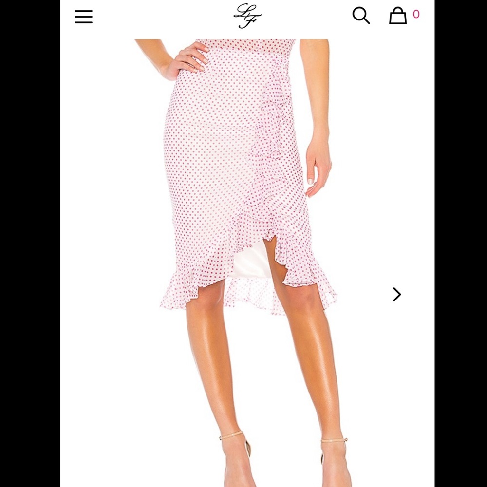 Lovers + Friends SUFFOLK maxi skirt for summer NEW